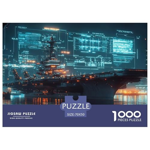 1000 Teile Flugzeuge Carrier Geschicklichkeitsspiel Puzzles Für Erwachsen Herausforderung Spielzeug Premium Quality Geschenke Für Erwachsene Und Kinder Ab 14 Jahren 70x50cm/1000pcs 1000 Teile Flugzeuge Carrier Geschicklichkeitsspiel Puzzles Für Erwachsen Herausforderung Spielzeug Premium Quality Geschenke Für Erwachsene Und Kinder Ab 14 Jahren 70x50cm/1000pcs von UJSDVNNJJ
