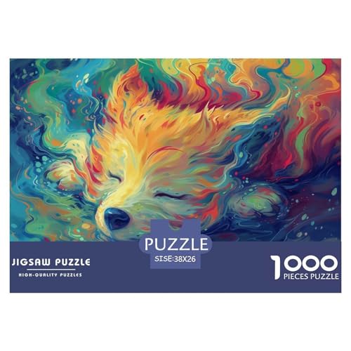 1000 Teile Fox Geschicklichkeitsspiel Puzzles Für Erwachsen Herausforderung Spielzeug Premium Quality Stress Abbauen Für Die Ganze Familie 38x26cm/1000pcs 1000 Teile Fox Geschicklichkeitsspiel Puzzles Für Erwachsen Herausforderung Spielzeug Premium Quality Stress Abbauen Für Die Ganze Familie 38x26cm/1000pcs von UJSDVNNJJ