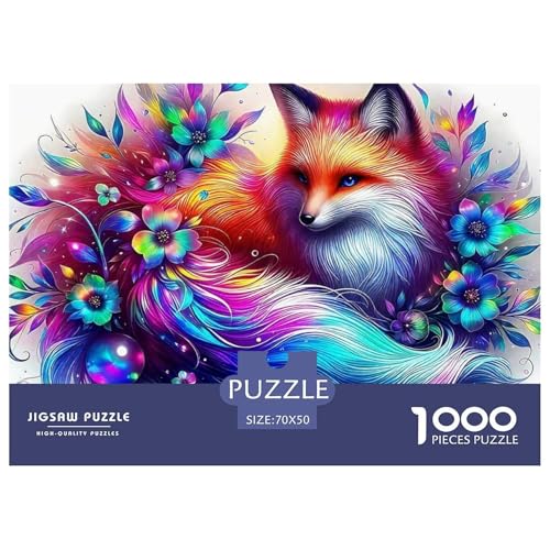 1000 Teile Fox Geschicklichkeitsspiel Puzzles Für Erwachsen Lernspiel Premium Quality Geschenke Für Die Ganze Familie 70x50cm/1000pcs 1000 Teile Fox Geschicklichkeitsspiel Puzzles Für Erwachsen Lernspiel Premium Quality Geschenke Für Die Ganze Familie 70x50cm/1000pcs von UJSDVNNJJ