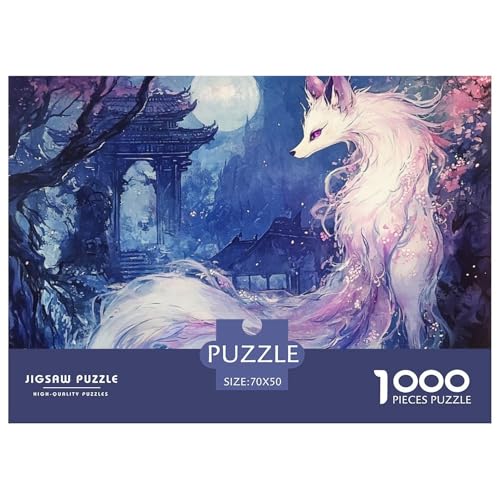 1000 Teile Fox Geschicklichkeitsspiel Puzzles Für Erwachsen Lernspiel Premium Quality Geschenke Für Erwachsene Und Kinder Ab 14 Jahren 70x50cm/1000pcs 1000 Teile Fox Geschicklichkeitsspiel Puzzles Für Erwachsen Lernspiel Premium Quality Geschenke Für Erwachsene Und Kinder Ab 14 Jahren 70x50cm/1000pcs von UJSDVNNJJ