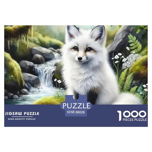 1000 Teile Fox Pädagogisches Spiel Puzzles Für Erwachsen Lernspiel Premium Quality Stress Abbauen Für Erwachsene Und Kinder Ab 14 Jahren 38x26cm/1000pcs von UJSDVNNJJ