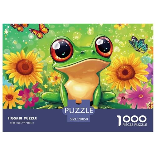 1000 Teile Frosch Geschicklichkeitsspiel Puzzles Für Erwachsen Lernspiel Premium Quality Geschenke Für Die Ganze Familie 70x50cm/1000pcs 1000 Teile Frosch Geschicklichkeitsspiel Puzzles Für Erwachsen Lernspiel Premium Quality Geschenke Für Die Ganze Familie 70x50cm/1000pcs von UJSDVNNJJ