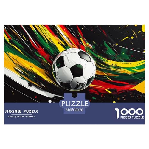 1000-Teile Fußball Geschicklichkeitsspiel Puzzles Für Erwachsen Lernspiel Premium Quality Stress Abbauen Für Erwachsene Und Kinder Ab 14 Jahren 38x26cm/1000pcs 1000-Teile Fußball Geschicklichkeitsspiel Puzzles Für Erwachsen Lernspiel Premium Quality Stress Abbauen Für Erwachsene Und Kinder Ab 14 Jahren 38x26cm/1000pcs von UJSDVNNJJ