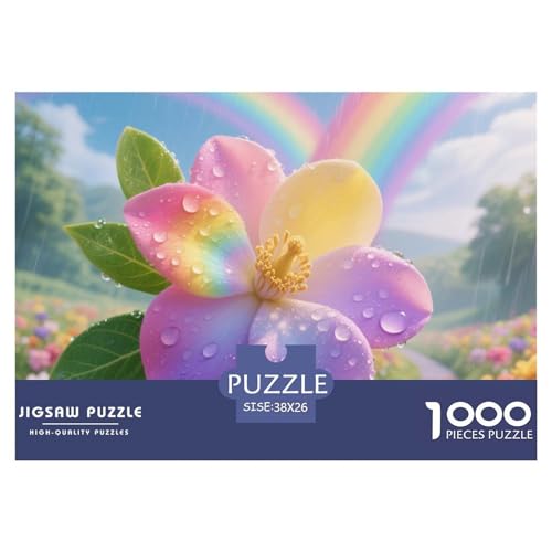 1000-Teile Gardenien Geschicklichkeitsspiel Puzzles Für Erwachsen Lernspiel Premium Quality Geschenke Für Erwachsene Und Kinder Ab 14 Jahren 38x26cm/1000pcs von UJSDVNNJJ