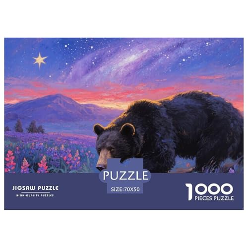 1000 Teile Große Wildtiere Pädagogisches Spiel Bären Puzzles Für Erwachsen Lernspiel Premium Quality Stress Abbauen Für Erwachsene Und Kinder Ab 14 Jahren 70x50cm/1000pcs 1000 Teile Große Wildtiere Pädagogisches Spiel Bären Puzzles Für Erwachsen Lernspiel Premium Quality Stress Abbauen Für Erwachsene Und Kinder Ab 14 Jahren 70x50cm/1000pcs von UJSDVNNJJ