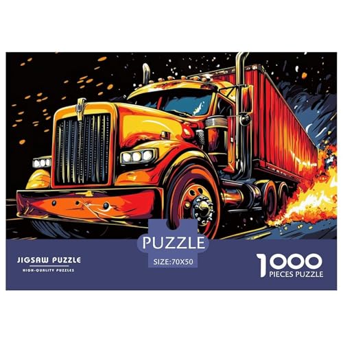 1000 Teile Großer LKW Geschicklichkeitsspiel Puzzles Für Erwachsen Herausforderung Spielzeug Premium Quality Geschenke Für Die Ganze Familie 70x50cm/1000pcs 1000 Teile Großer LKW Geschicklichkeitsspiel Puzzles Für Erwachsen Herausforderung Spielzeug Premium Quality Geschenke Für Die Ganze Familie 70x50cm/1000pcs von UJSDVNNJJ