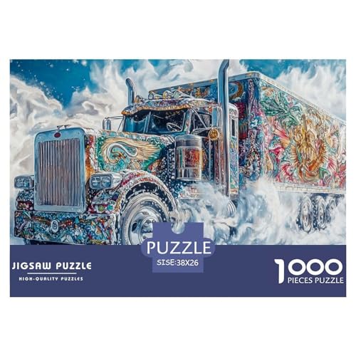 1000-Teile Großer LKW Pädagogisches Spiel Puzzles Für Erwachsen Herausforderung Spielzeug Premium Quality Stress Abbauen Für Die Ganze Familie 38x26cm/1000pcs 1000-Teile Großer LKW Pädagogisches Spiel Puzzles Für Erwachsen Herausforderung Spielzeug Premium Quality Stress Abbauen Für Die Ganze Familie 38x26cm/1000pcs von UJSDVNNJJ