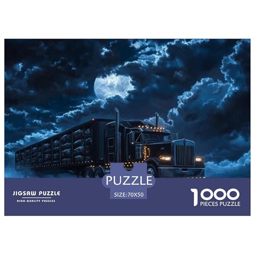 1000 Teile Großer LKW Pädagogisches Spiel Puzzles Für Erwachsen Herausforderung Spielzeug Premium Quality Stress Abbauen Für Die Ganze Familie 70x50cm/1000pcs 1000 Teile Großer LKW Pädagogisches Spiel Puzzles Für Erwachsen Herausforderung Spielzeug Premium Quality Stress Abbauen Für Die Ganze Familie 70x50cm/1000pcs von UJSDVNNJJ
