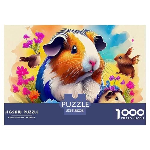 1000-Teile Guineeschwein Geschicklichkeitsspiel Puzzles Für Erwachsen Herausforderung Spielzeug Premium Quality Geschenke Für Die Ganze Familie 38x26cm/1000pcs 1000-Teile Guineeschwein Geschicklichkeitsspiel Puzzles Für Erwachsen Herausforderung Spielzeug Premium Quality Geschenke Für Die Ganze Familie 38x26cm/1000pcs von UJSDVNNJJ