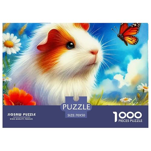 1000-Teile Guineeschwein Geschicklichkeitsspiel Puzzles Für Erwachsen Lernspiel Premium Quality Geschenke Für Die Ganze Familie 70x50cm/1000pcs 1000-Teile Guineeschwein Geschicklichkeitsspiel Puzzles Für Erwachsen Lernspiel Premium Quality Geschenke Für Die Ganze Familie 70x50cm/1000pcs von UJSDVNNJJ