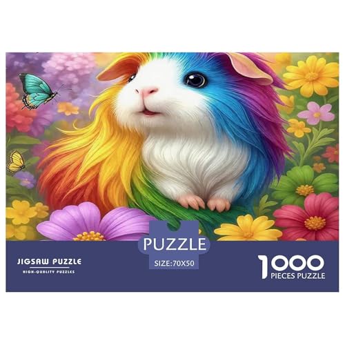1000-Teile Guineeschwein Geschicklichkeitsspiel Puzzles Für Erwachsen Lernspiel Premium Quality Geschenke Für Erwachsene Und Kinder Ab 14 Jahren 70x50cm/1000pcs 1000-Teile Guineeschwein Geschicklichkeitsspiel Puzzles Für Erwachsen Lernspiel Premium Quality Geschenke Für Erwachsene Und Kinder Ab 14 Jahren 70x50cm/1000pcs von UJSDVNNJJ