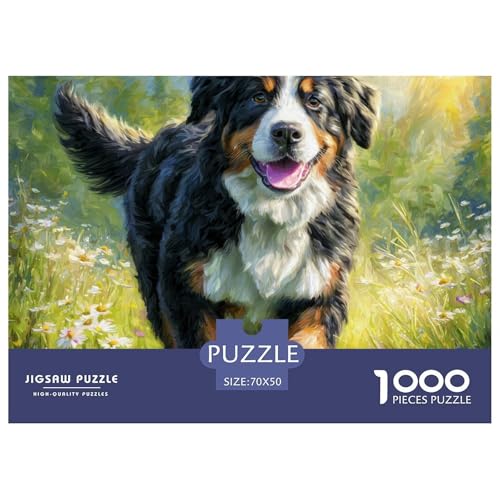 1000 Teile Haustierhund Geschicklichkeitsspiel Puzzles Für Erwachsen Lernspiel Premium Quality Geschenke Für Die Ganze Familie 70x50cm/1000pcs von UJSDVNNJJ