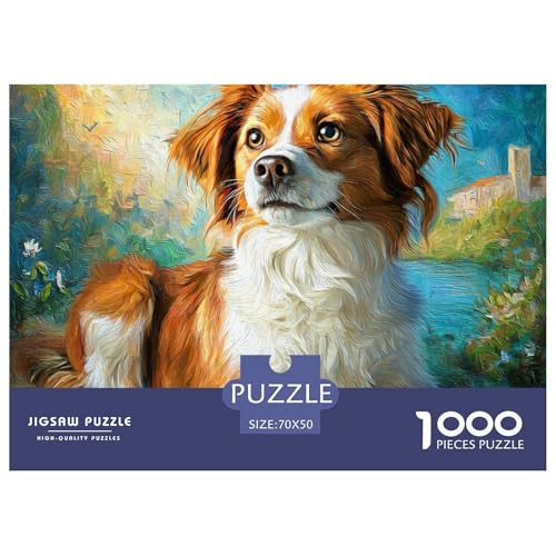 1000-Teile Haustierhund Geschicklichkeitsspiel Puzzles Für Erwachsen Lernspiel Premium Quality Geschenke Für Die Ganze Familie 70x50cm/1000pcs 1000-Teile Haustierhund Geschicklichkeitsspiel Puzzles Für Erwachsen Lernspiel Premium Quality Geschenke Für Die Ganze Familie 70x50cm/1000pcs von UJSDVNNJJ