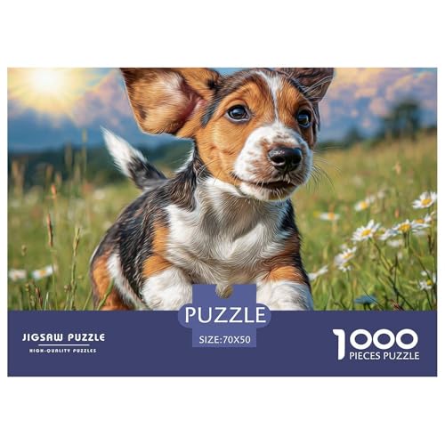 1000-Teile Haustierhund Geschicklichkeitsspiel Puzzles Für Erwachsen Lernspiel Premium Quality Geschenke Für Erwachsene Und Kinder Ab 14 Jahren 70x50cm/1000pcs 1000-Teile Haustierhund Geschicklichkeitsspiel Puzzles Für Erwachsen Lernspiel Premium Quality Geschenke Für Erwachsene Und Kinder Ab 14 Jahren 70x50cm/1000pcs von UJSDVNNJJ
