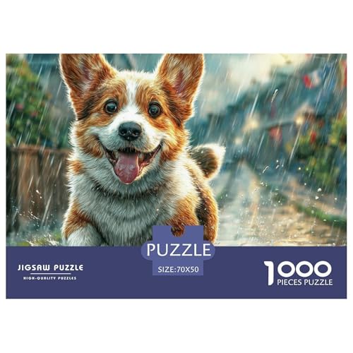 1000 Teile Haustierhund Geschicklichkeitsspiel Puzzles Für Erwachsen Lernspiel Premium Quality Geschenke Für Erwachsene Und Kinder Ab 14 Jahren 70x50cm/1000pcs von UJSDVNNJJ