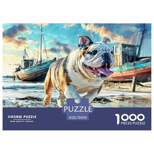 1000-Teile Haustierhund Geschicklichkeitsspiel Puzzles Für Erwachsen Lernspiel Premium Quality Geschenke Für Erwachsene Und Kinder Ab 14 Jahren 70x50cm/1000pcs 1000-Teile Haustierhund Geschicklichkeitsspiel Puzzles Für Erwachsen Lernspiel Premium Quality Geschenke Für Erwachsene Und Kinder Ab 14 Jahren 70x50cm/1000pcs von UJSDVNNJJ