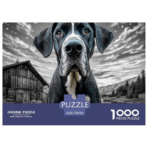 1000-Teile Haustierhund Geschicklichkeitsspiel Puzzles Für Erwachsen Lernspiel Premium Quality Stress Abbauen Für Erwachsene Und Kinder Ab 14 Jahren 70x50cm/1000pcs 1000-Teile Haustierhund Geschicklichkeitsspiel Puzzles Für Erwachsen Lernspiel Premium Quality Stress Abbauen Für Erwachsene Und Kinder Ab 14 Jahren 70x50cm/1000pcs von UJSDVNNJJ
