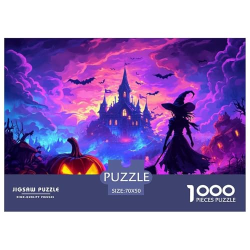 1000 Teile Hexe Pädagogisches Spiel Puzzles Für Erwachsen Lernspiel Premium Quality Geschenke Für Erwachsene Und Kinder Ab 14 Jahren 70x50cm/1000pcs 1000 Teile Hexe Pädagogisches Spiel Puzzles Für Erwachsen Lernspiel Premium Quality Geschenke Für Erwachsene Und Kinder Ab 14 Jahren 70x50cm/1000pcs von UJSDVNNJJ