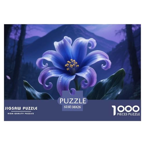 1000-Teile Hyazinthe Geschicklichkeitsspiel Puzzles Für Erwachsen Lernspiel Premium Quality Geschenke Für Erwachsene Und Kinder Ab 14 Jahren 38x26cm/1000pcs von UJSDVNNJJ