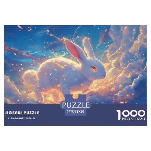 1000 Teile Kaninchen Pädagogisches Spiel Puzzles Für Erwachsen Lernspiel Premium Quality Geschenke Für Erwachsene Und Kinder Ab 14 Jahren 38x26cm/1000pcs 1000 Teile Kaninchen Pädagogisches Spiel Puzzles Für Erwachsen Lernspiel Premium Quality Geschenke Für Erwachsene Und Kinder Ab 14 Jahren 38x26cm/1000pcs von UJSDVNNJJ