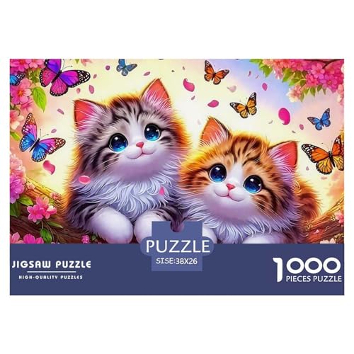 1000 Teile Katze Geschicklichkeitsspiel Katze Puzzles Für Erwachsen Lernspiel Premium Quality Geschenke Für Die Ganze Familie 38x26cm/1000pcs 1000 Teile Katze Geschicklichkeitsspiel Katze Puzzles Für Erwachsen Lernspiel Premium Quality Geschenke Für Die Ganze Familie 38x26cm/1000pcs von UJSDVNNJJ