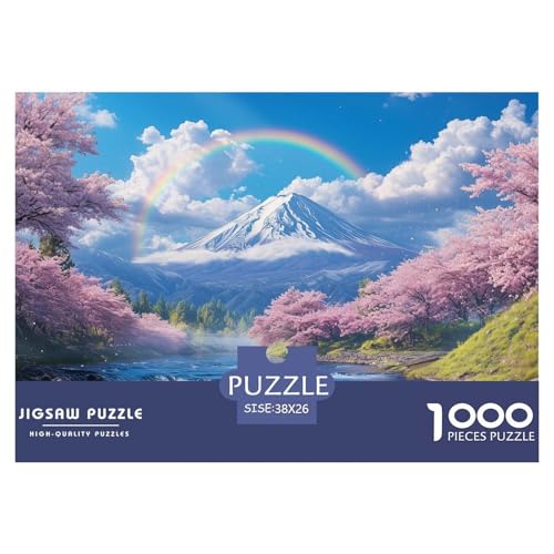 1000-Teile Kirschblüte Geschicklichkeitsspiel Puzzles Für Erwachsen Lernspiel Premium Quality Geschenke Für Die Ganze Familie 38x26cm/1000pcs 1000-Teile Kirschblüte Geschicklichkeitsspiel Puzzles Für Erwachsen Lernspiel Premium Quality Geschenke Für Die Ganze Familie 38x26cm/1000pcs von UJSDVNNJJ