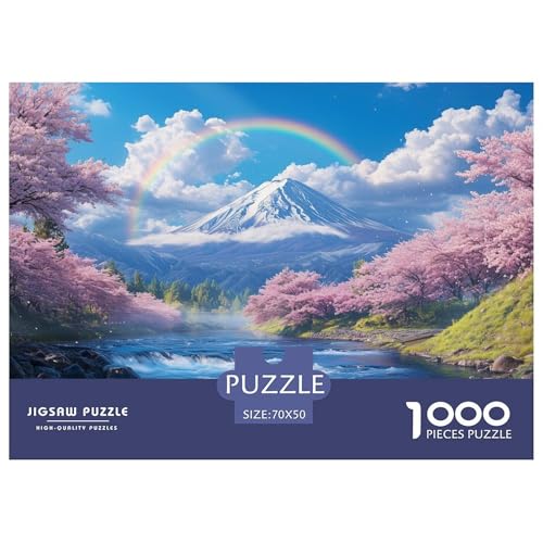 1000 Teile Kirschblüte Geschicklichkeitsspiel Puzzles Für Erwachsen Lernspiel Premium Quality Stress Abbauen Für Erwachsene Und Kinder Ab 14 Jahren 70x50cm/1000pcs 1000 Teile Kirschblüte Geschicklichkeitsspiel Puzzles Für Erwachsen Lernspiel Premium Quality Stress Abbauen Für Erwachsene Und Kinder Ab 14 Jahren 70x50cm/1000pcs von UJSDVNNJJ