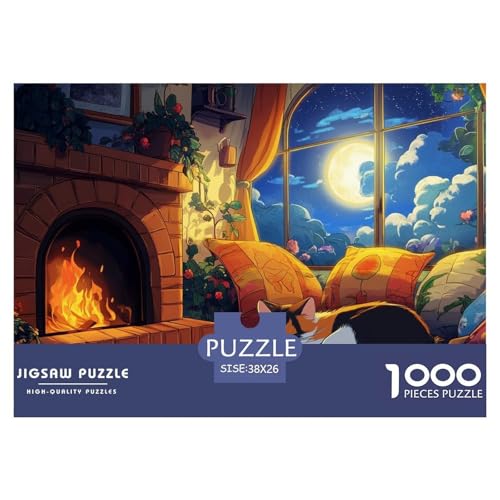 1000-Teile Komfortable Kabine Geschicklichkeitsspiel Puzzles Für Erwachsen Lernspiel Premium Quality Geschenke Für Erwachsene Und Kinder Ab 14 Jahren 38x26cm/1000pcs von UJSDVNNJJ