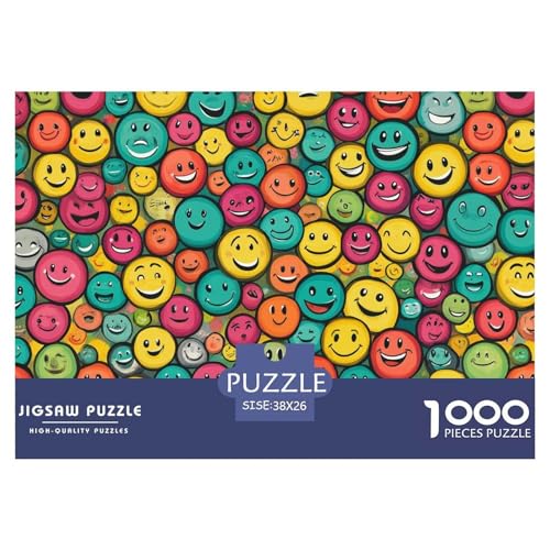 1000 Teile Lächelndes Gesicht Geschicklichkeitsspiel Puzzles Für Erwachsen Lernspiel Premium Quality Stress Abbauen Für Die Ganze Familie 38x26cm/1000pcs 1000 Teile Lächelndes Gesicht Geschicklichkeitsspiel Puzzles Für Erwachsen Lernspiel Premium Quality Stress Abbauen Für Die Ganze Familie 38x26cm/1000pcs von UJSDVNNJJ