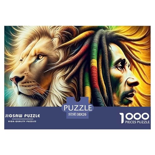 1000 Teile Löwen Geschicklichkeitsspiel Puzzles Für Erwachsen Herausforderung Spielzeug Premium Quality Geschenke Für Erwachsene Und Kinder Ab 14 Jahren 38x26cm/1000pcs 1000 Teile Löwen Geschicklichkeitsspiel Puzzles Für Erwachsen Herausforderung Spielzeug Premium Quality Geschenke Für Erwachsene Und Kinder Ab 14 Jahren 38x26cm/1000pcs von UJSDVNNJJ