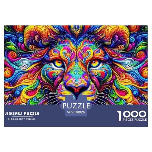 1000-Teile Löwen Geschicklichkeitsspiel Puzzles Für Erwachsen Lernspiel Premium Quality Geschenke Für Die Ganze Familie 38x26cm/1000pcs 1000-Teile Löwen Geschicklichkeitsspiel Puzzles Für Erwachsen Lernspiel Premium Quality Geschenke Für Die Ganze Familie 38x26cm/1000pcs von UJSDVNNJJ