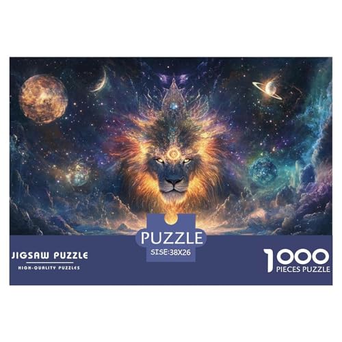 1000-Teile Löwen Pädagogisches Spiel Puzzles Für Erwachsen Herausforderung Spielzeug Premium Quality Geschenke Für Erwachsene Und Kinder Ab 14 Jahren 38x26cm/1000pcs 1000-Teile Löwen Pädagogisches Spiel Puzzles Für Erwachsen Herausforderung Spielzeug Premium Quality Geschenke Für Erwachsene Und Kinder Ab 14 Jahren 38x26cm/1000pcs von UJSDVNNJJ