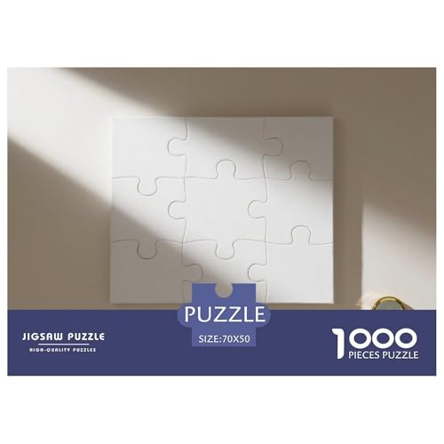 1000-Teile Minimalismus Geschicklichkeitsspiel Minimalismus Puzzles Für Erwachsen Lernspiel Premium Quality Geschenke Für Die Ganze Familie 70x50cm/1000pcs von UJSDVNNJJ