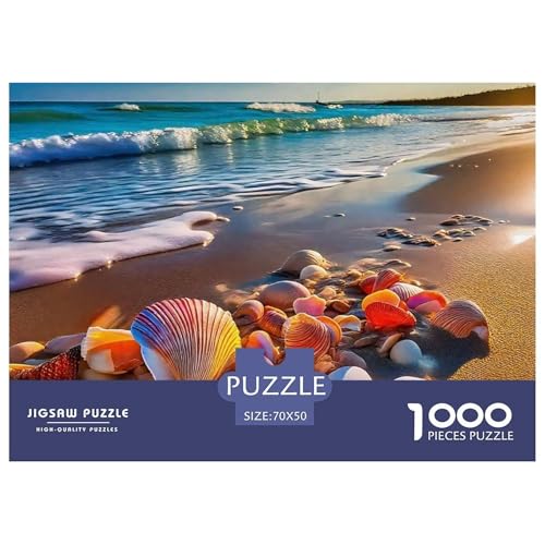 1000-Teile Muscheln Geschicklichkeitsspiel Muscheln Puzzles Für Erwachsen Herausforderung Spielzeug Premium Quality Geschenke Für Erwachsene Und Kinder Ab 14 Jahren 70x50cm/1000pcs 1000-Teile Muscheln Geschicklichkeitsspiel Muscheln Puzzles Für Erwachsen Herausforderung Spielzeug Premium Quality Geschenke Für Erwachsene Und Kinder Ab 14 Jahren 70x50cm/1000pcs von UJSDVNNJJ