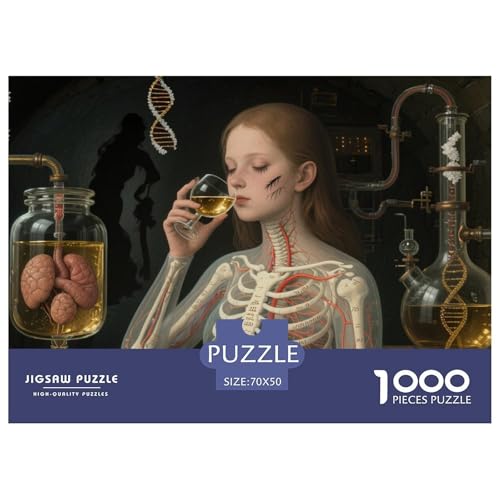 1000-Teile Mythen und Märchen Geschicklichkeitsspiel Mythen und Märchen Puzzles Für Erwachsen Lernspiel Premium Quality Geschenke Für Erwachsene Und Kinder Ab 14 Jahren 70x50cm/1000pcs von UJSDVNNJJ
