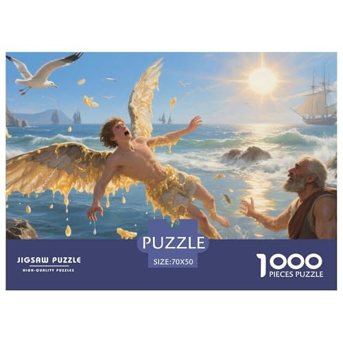 1000 Teile Mythen und Märchen Pädagogisches Spiel Mythen und Märchen Puzzles Für Erwachsen Herausforderung Spielzeug Premium Quality Geschenke Für Die Ganze Familie 70x50cm/1000pcs von UJSDVNNJJ