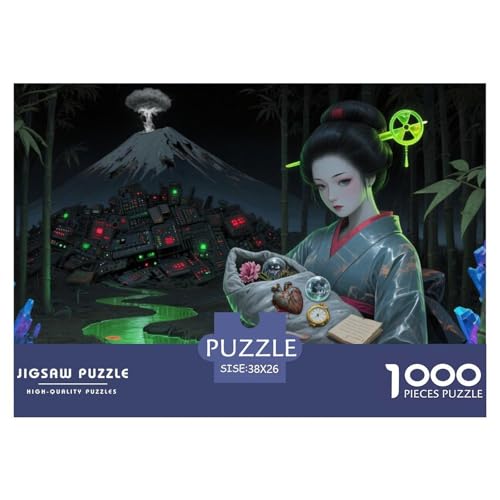 1000 Teile Mythen und Märchen Pädagogisches Spiel Mythen und Märchen Puzzles Für Erwachsen Herausforderung Spielzeug Premium Quality Geschenke Für Erwachsene Und Kinder Ab 14 Jahren 38x26cm/1000 von UJSDVNNJJ