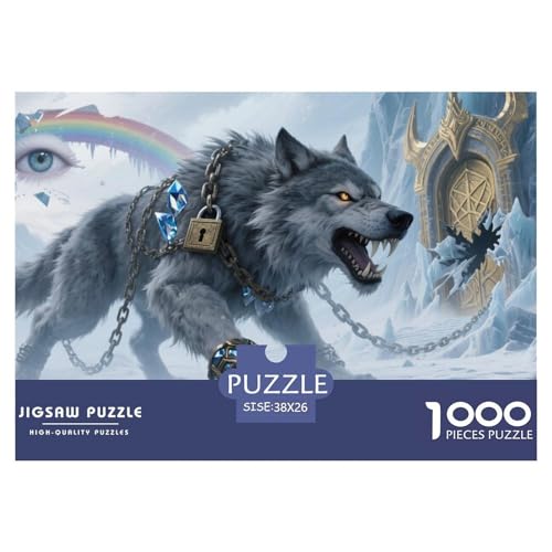 1000-Teile Mythen und Märchen Pädagogisches Spiel Mythen und Märchen Puzzles Für Erwachsen Lernspiel Premium Quality Geschenke Für Die Ganze Familie 38x26cm/1000pcs von UJSDVNNJJ