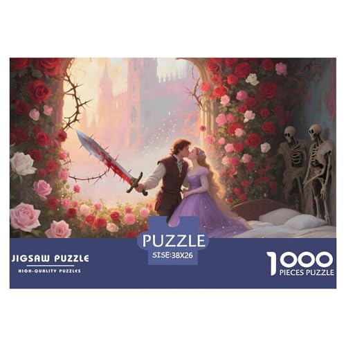 1000-Teile Mythen und Märchen Pädagogisches Spiel Mythen und Märchen Puzzles Für Erwachsen Lernspiel Premium Quality Geschenke Für Die Ganze Familie 38x26cm/1000pcs von UJSDVNNJJ