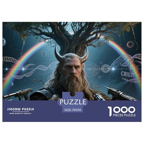 1000-Teile Mythen und Märchen Pädagogisches Spiel Mythen und Märchen Puzzles Für Erwachsen Lernspiel Premium Quality Geschenke Für Die Ganze Familie 70x50cm/1000pcs von UJSDVNNJJ