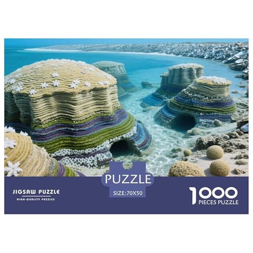 1000 Teile Naturlandschaft Geschicklichkeitsspiel Puzzles Für Erwachsen Herausforderung Spielzeug Premium Quality Geschenke Für Die Ganze Familie 70x50cm/1000pcs von UJSDVNNJJ