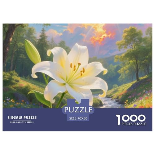 1000-Teile Nelken Geschicklichkeitsspiel Puzzles Für Erwachsen Herausforderung Spielzeug Premium Quality Stress Abbauen Für Erwachsene Und Kinder Ab 14 Jahren 70x50cm/1000pcs von UJSDVNNJJ