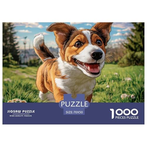 1000-Teile Netter Hund Geschicklichkeitsspiel Puzzles Für Erwachsen Herausforderung Spielzeug Premium Quality Geschenke Für Die Ganze Familie 70x50cm/1000pcs 1000-Teile Netter Hund Geschicklichkeitsspiel Puzzles Für Erwachsen Herausforderung Spielzeug Premium Quality Geschenke Für Die Ganze Familie 70x50cm/1000pcs von UJSDVNNJJ