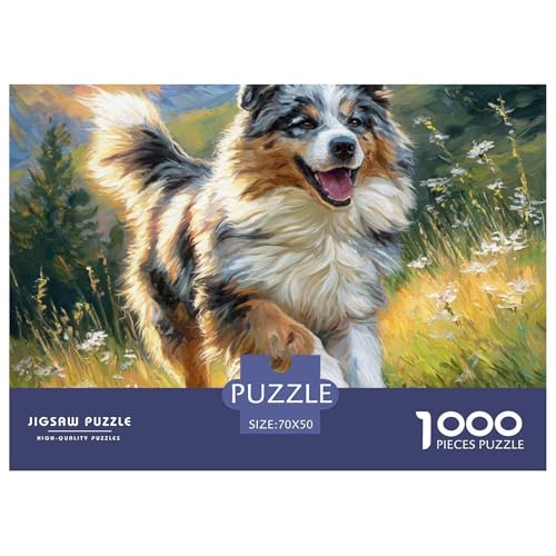 1000-Teile Netter Hund Geschicklichkeitsspiel Puzzles Für Erwachsen Herausforderung Spielzeug Premium Quality Stress Abbauen Für Die Ganze Familie 70x50cm/1000pcs 1000-Teile Netter Hund Geschicklichkeitsspiel Puzzles Für Erwachsen Herausforderung Spielzeug Premium Quality Stress Abbauen Für Die Ganze Familie 70x50cm/1000pcs von UJSDVNNJJ