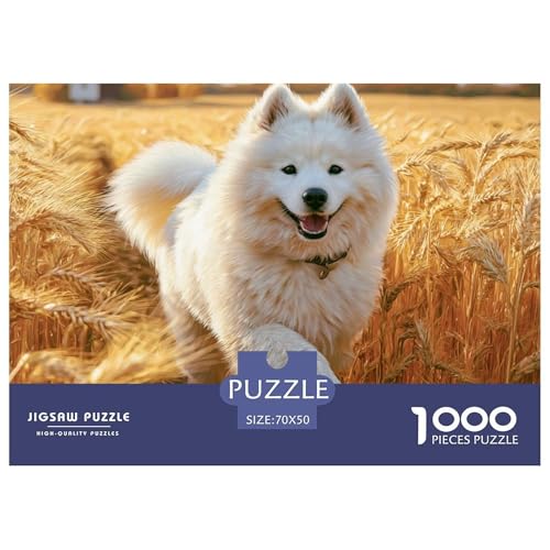 1000 Teile Netter Hund Geschicklichkeitsspiel Puzzles Für Erwachsen Lernspiel Premium Quality Geschenke Für Erwachsene Und Kinder Ab 14 Jahren 70x50cm/1000pcs von UJSDVNNJJ