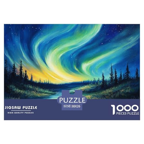 1000 Teile Nordlichter Pädagogisches Spiel Puzzles Für Erwachsen Herausforderung Spielzeug Premium Quality Geschenke Für Die Ganze Familie 38x26cm/1000pcs 1000 Teile Nordlichter Pädagogisches Spiel Puzzles Für Erwachsen Herausforderung Spielzeug Premium Quality Geschenke Für Die Ganze Familie 38x26cm/1000pcs von UJSDVNNJJ