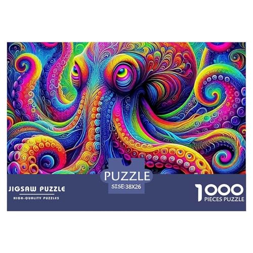 1000 Teile Octopus Geschicklichkeitsspiel Puzzles Für Erwachsen Lernspiel Premium Quality Geschenke Für Erwachsene Und Kinder Ab 14 Jahren 38x26cm/1000pcs von UJSDVNNJJ