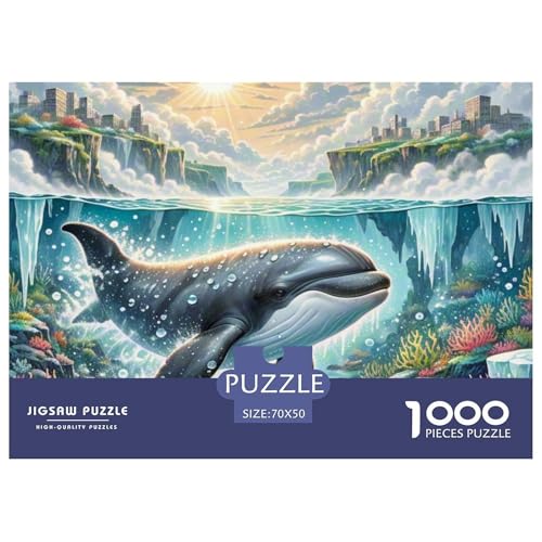 1000 Teile Orca Pädagogisches Spiel Puzzles Für Erwachsen Lernspiel Premium Quality Geschenke Für Erwachsene Und Kinder Ab 14 Jahren 70x50cm/1000pcs von UJSDVNNJJ