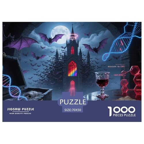 1000 Teile Pädagogisches Spiel Puzzles Für Erwachsen Lernspiel Premium Quality Geschenke Für Die Ganze Familie von UJSDVNNJJ