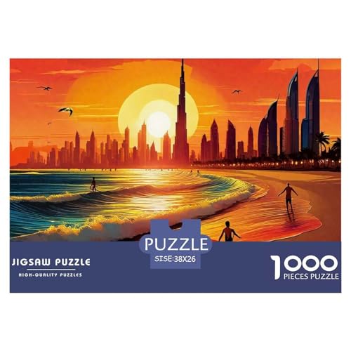 1000 Teile Pädagogisches Spiel Puzzles Für Erwachsen Lernspiel Premium Quality Geschenke Für Die Ganze Familie von UJSDVNNJJ